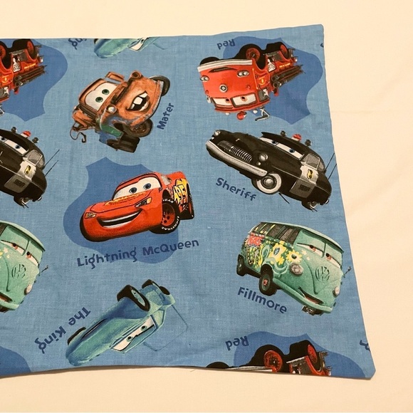 Disney Pixar Cars Pillowcase Homemade 21” x 13.5” Pillow Case - Picture 3 of 16